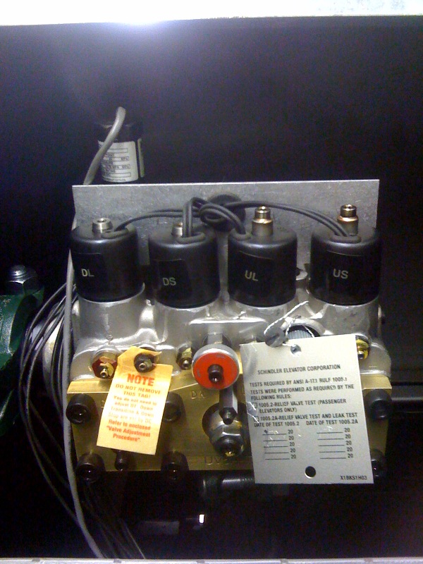 Elevator Hydraulic Valve Control Eastcoast Elevator Services